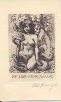 P.A.Hampl - P.F.1987  Adam a Eva  C3 